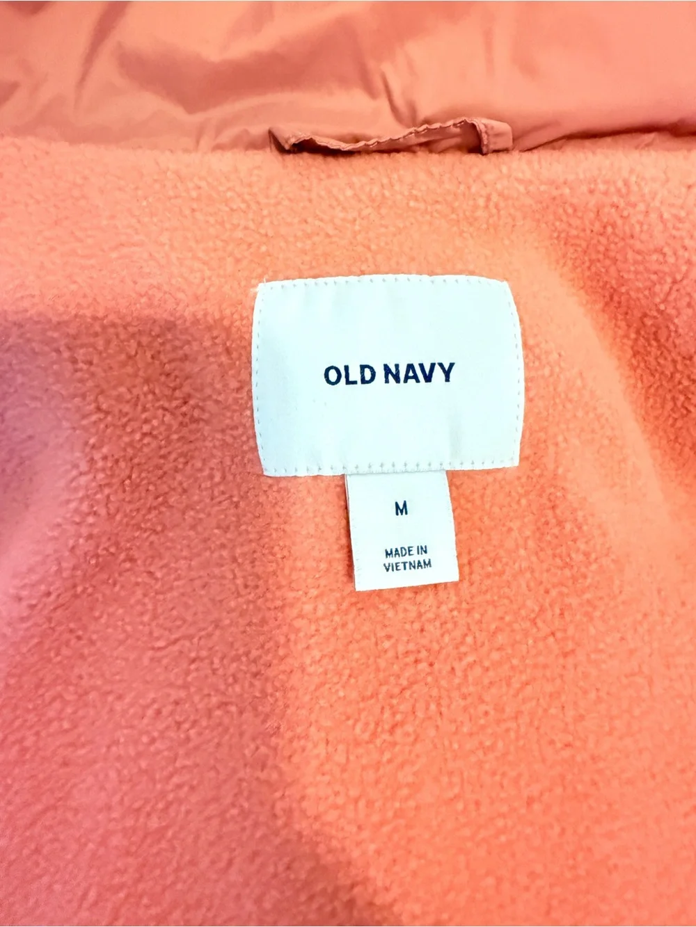 NWT Old Navy Girls Coral Puffer Vest - Quilted Sleeveless Jacket